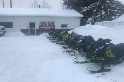 Image de Petit côté de l'arrêt du traîneau
