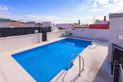 Image de Piscine sur le toit du centre-ville