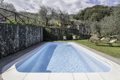Image de Casa Margherita, Ferme Ceragioli, maison toscane, détente, piscine et sauna