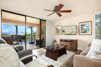 Image de Condo de vacances tropicales situé au-dessus de la belle plage de Keawakapu