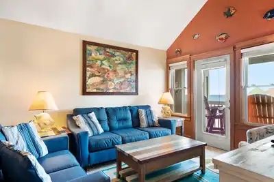 Image de Look Out - Les atterrissages Ă Sugar Creek: 3 Br / 2 Ba condo Ă Nags Head, 8 personnes