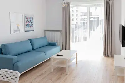Image de Un lit. appartement - Cybernetyki 5 avec A \/ C