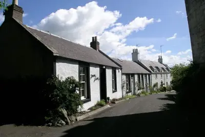 Image de Kirkside Cottage. Chaleureux, moderne, chalet amical pour animaux de compagnie près de St Andrews