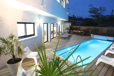 Image de Superb Architect Villa 500 m Beach