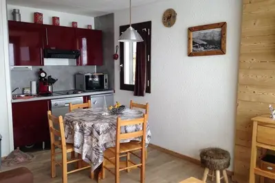 Image de Beau 2 pièces rénové, ski aux pieds, wifi, parking proche