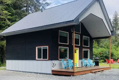 Image de Gîte d'épicéas moussu à Seward, en Alaska