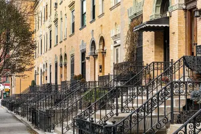 Image de Belle unité duplex récemment rénovée dans une maison de ville historique, Manhattan Nyc!