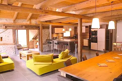 Image de Chalet, sauna, spa Jacuzzi, Briançon Serre Chevalier vallée.
