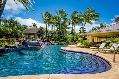 Image de Nihilani 28c a 2 ch, 3 sdb, condo climatisé style plantation