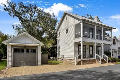 Image de Ocean Oaks cottage 20 est situé dans le plus récent développement de Jekyll.
