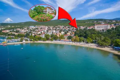 Image de Appartement de vacances Crikvenica pour 2 - 6 personnes avec 3 chambres à coucher - Appartement de v
