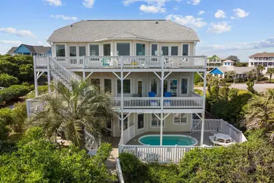 Image de 6/22/19 semaine 10% de réduction! Grand front de mer, Animaux acceptés, Piscine privée