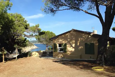 Image de Villa à Cape privée de Fetovaia, après la côte de la Toscane