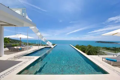 Image de Villa Turquoise 1 - 4 Chambres Villa avec Piscine et Vue sur l'Océan