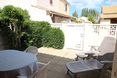 Image de Jolie maison dans résidence sécurisée avec piscine commune, 4 couchages, 400 m de la plage. . .