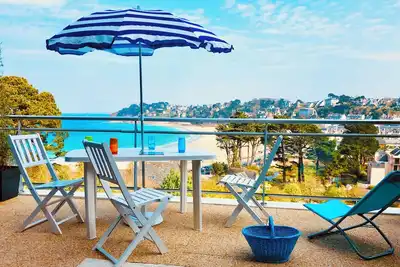 Image de Perros-Guirec, vue mer, plage 100m, parking privé, wifi.