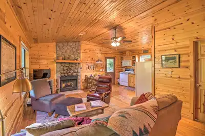 Image de Nouveau! \"The Dreamcatcher\" cabine Mountain View avec terrasse