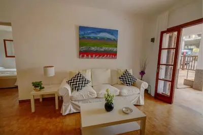 Image de Appartement rustique Terrassa à Cala Ratjada à Majorque pour 4 personnes avec terrasse.