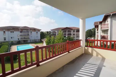 Image de Beau T2 Avec Piscine, Ciboure, Parking, Terrasse, Wifi et Calme