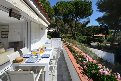 Location de maison mitoyenne avec piscine à Begur, Aiguablava