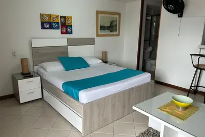 Image de Studio mignon à Poblado avec balcon