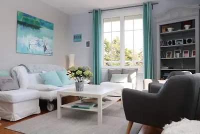 Image de Maison famille : Grand logement indépendant vue mer + espace sauna