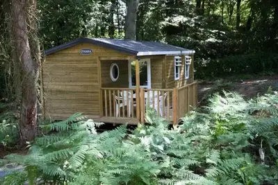 Image de Mobil-home Standard Bois 31m² 3 chambres + terrasse semi-couverte 18m² + Tv 6 personnes