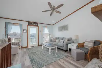 Image de Cabane en verre de mer | Kitty Hawk | Maisons en rangée Sea Dunes | Vues sur l'océan | 4 couchages