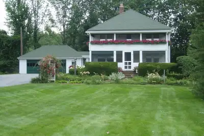 Lakefront property in the heart of Meredith Bay