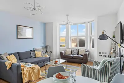 10 At The Beach, Torcross - un appartement qui peut accueillir 6 personnes dans 2 chambres