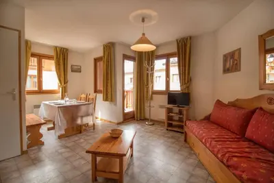 Image de Balcon, télévision, casier à ski, 30m², Aussois