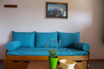 Image de À 200m des pistes de ski, 4ème étage, balcon, télévision, casier à ski, 39m², Superdévoluy