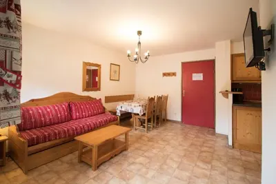 Image de Terrasse, parking, télévision, casier à ski, 40m², Val Cenis