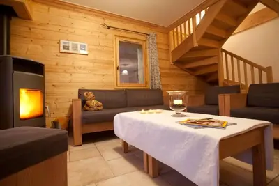 Image de 100m des commerces, Rez-de-chaussée, remise en forme, terrasse, balcon, télévision, casier à ski