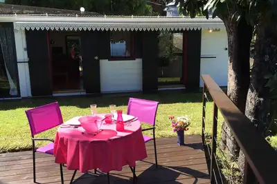 Image de Studio \"Fleur de Canne\": indépendant calme très confortable jardinet vue sur mer