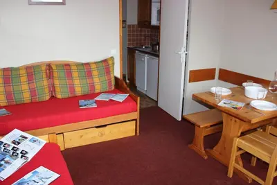 Image de Sauna, hammam, balcon, casier à ski, 23m², Val Thorens