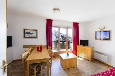 Image de 50m des commerces, piscine, 32m², Valmeinier