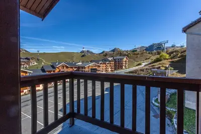 Image de 100m des commerces, 3ème étage, balcon, 32m², La Plagne