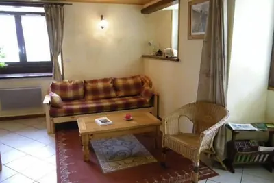 Image de 2ème étage, terrasse, casier à ski, 48m², Valloire