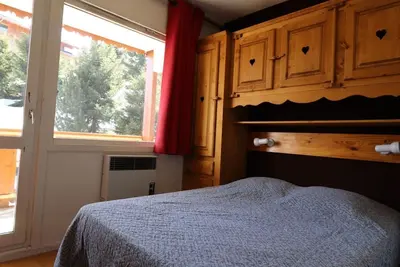 Image de 1er étage, balcon, casier à ski, 38m², Méribel-Mottaret