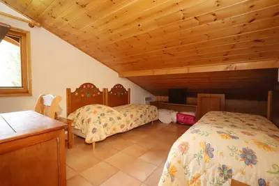Image de Rez-de-chaussée, piscine, balcon, parking, télévision, casier à ski, 55m², Les Houches