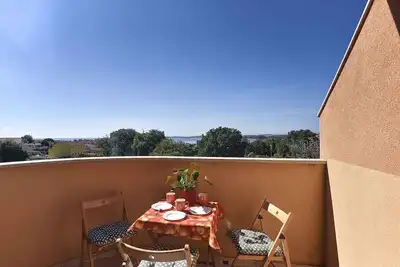 Appartement de vacances avec vue sur la mer