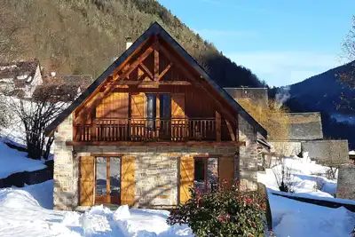 Maison chalet plein sud en Vallée du Louron près  Loudenvielle classé 3*** Wifi