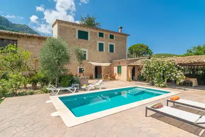 Image de Villa Frontera - Villa with private pool and views to the mountains in Soller Free WiFi