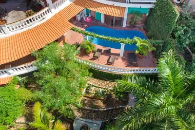 Image de Villa COLORÉE De Style Mexicain - Piscine / Terrasse