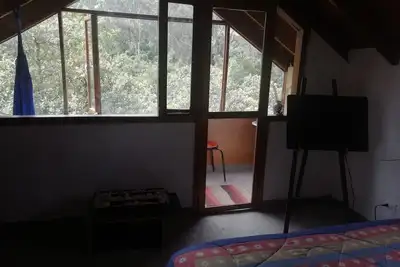 Vue sur la forêt privée!