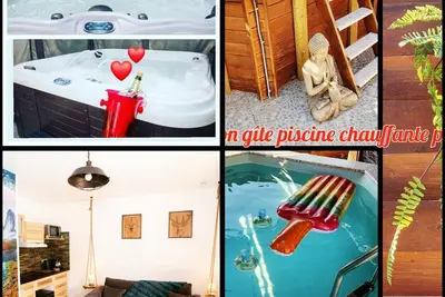 Image de Studio Piscine hors-sol chauffante & Spa privatif à 1. 30 de Paris