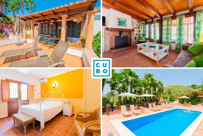 Image de Cubo's Mijas Finca Huerta Rica Paraiso / piscine partagée / vues