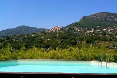 Image de Villa au calme 2 maisons, vue panoramique, piscine