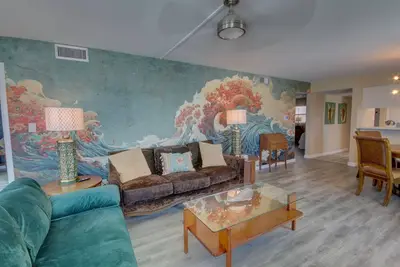 Image de 2br / 2ba - Golfe avant avec une vue magnifique sur le golfe et la piscine